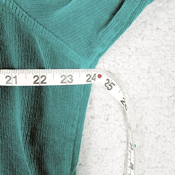 Koret Sport Women's Jacket PXL Green Corderoy with Rhinestones Side Pockets - Picture 8 of 9